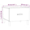 vidaXL Coffee Tables 2 pcs Sonoma Oak 50x50x40 cm Engineered Wood