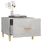 vidaXL Coffee Table Concrete Grey 50x50x40 cm Engineered Wood