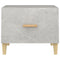 vidaXL Coffee Table Concrete Grey 50x50x40 cm Engineered Wood