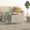 vidaXL Coffee Table Concrete Grey 50x50x40 cm Engineered Wood