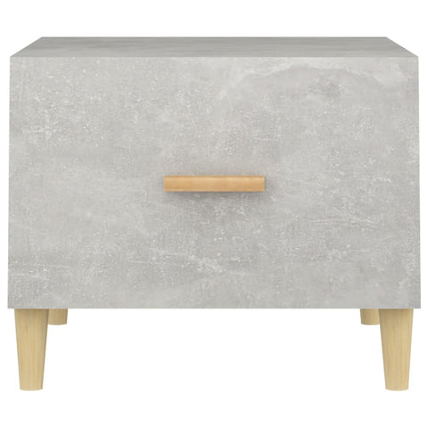 vidaXL Coffee Tables 2 pcs Concrete Grey 50x50x40 cm Engineered Wood