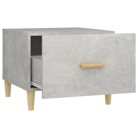 vidaXL Coffee Tables 2 pcs Concrete Grey 50x50x40 cm Engineered Wood