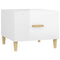 vidaXL Coffee Table High Gloss White 50x50x40 cm Engineered Wood