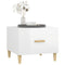 vidaXL Coffee Tables 2 pcs High Gloss White 50x50x40 cm Engineered Wood