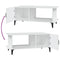 vidaXL Coffee Table White 90x50x40 cm Engineered Wood