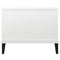 vidaXL Coffee Table High Gloss White 90x50x40 cm Engineered Wood