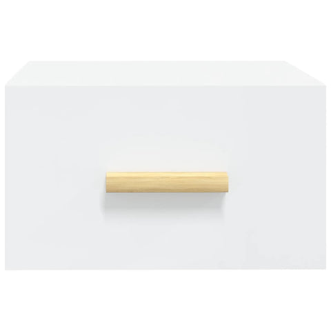 vidaXL Wall-mounted Bedside Cabinet White 35x35x20 cm