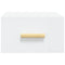 vidaXL Wall-mounted Bedside Cabinet White 35x35x20 cm
