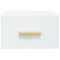 vidaXL Wall-mounted Bedside Cabinets 2 pcs White 35x35x20 cm