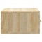 vidaXL Wall-mounted Bedside Cabinets 2 pcs Sonoma Oak 35x35x20 cm