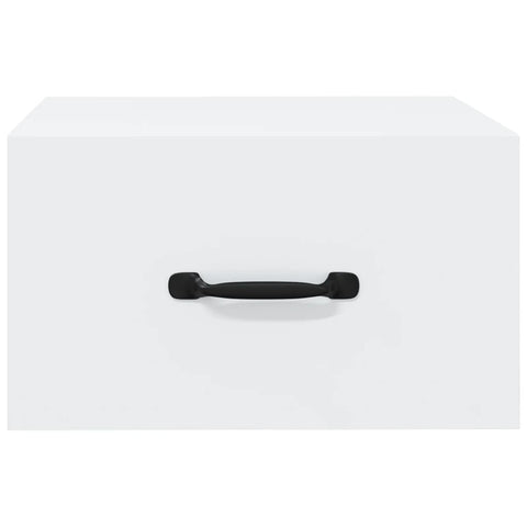 vidaXL Wall-mounted Bedside Cabinet White 35x35x20 cm