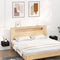 vidaXL Wall-mounted Bedside Cabinets 2 pcs Black 35x35x20 cm