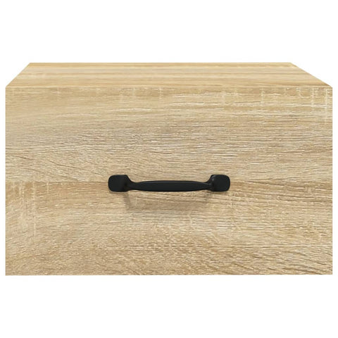 vidaXL Wall-mounted Bedside Cabinets 2 pcs Sonoma Oak 35x35x20 cm