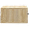 vidaXL Wall-mounted Bedside Cabinets 2 pcs Sonoma Oak 35x35x20 cm