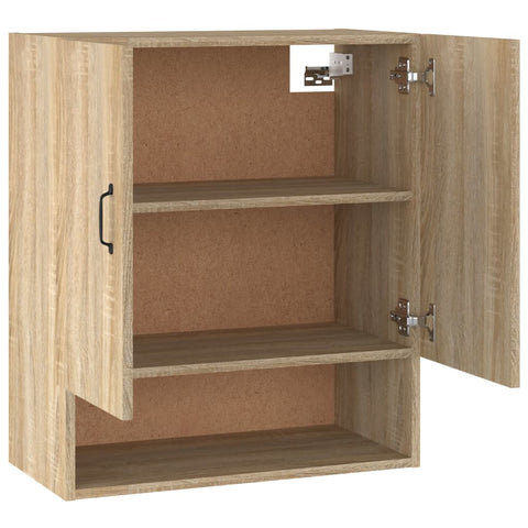 vidaXL Wall Cabinet Sonoma Oak 60x31x70 cm Engineered Wood