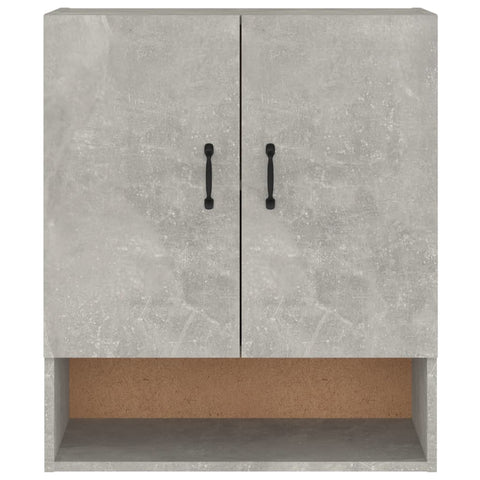 vidaXL Wall Cabinet Concrete Grey 60x31x70 cm Engineered Wood