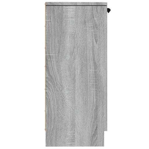 vidaXL Sideboard Grey Sonoma 30x30x70 cm Engineered Wood