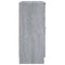 vidaXL Sideboards 2 pcs Grey Sonoma 30x30x70 cm Engineered Wood