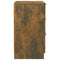 vidaXL Bedside Cabinets 2 pcs Smoked Oak 40x36x65 cm
