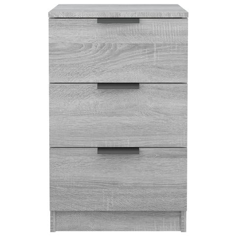 vidaXL Bedside Cabinet Grey Sonoma 40x36x65 cm