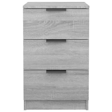 vidaXL Bedside Cabinets 2 pcs Grey Sonoma 40x36x65 cm
