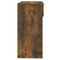 vidaXL Console Table Smoked Oak 90x36x75 cm Engineered Wood