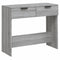 vidaXL Console Table Grey Sonoma 90x36x75 cm Engineered Wood