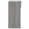 vidaXL Console Table Grey Sonoma 90x36x75 cm Engineered Wood