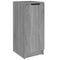 vidaXL Shoe Cabinet Grey Sonoma 30x35x70 cm Engineered Wood