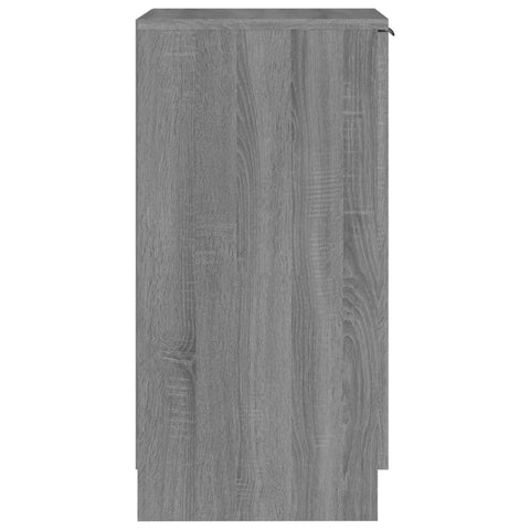 vidaXL Shoe Cabinet Grey Sonoma 30x35x70 cm Engineered Wood