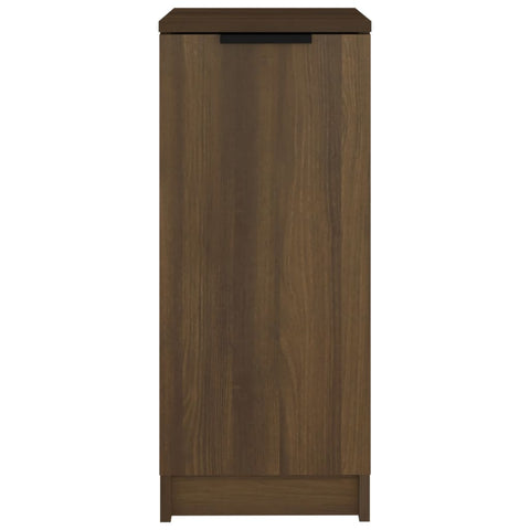 vidaXL Shoe Cabinet Brown Oak 30x35x70 cm Engineered Wood