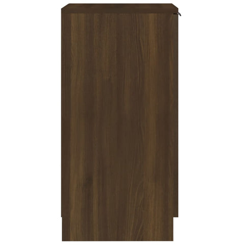 vidaXL Shoe Cabinet Brown Oak 30x35x70 cm Engineered Wood