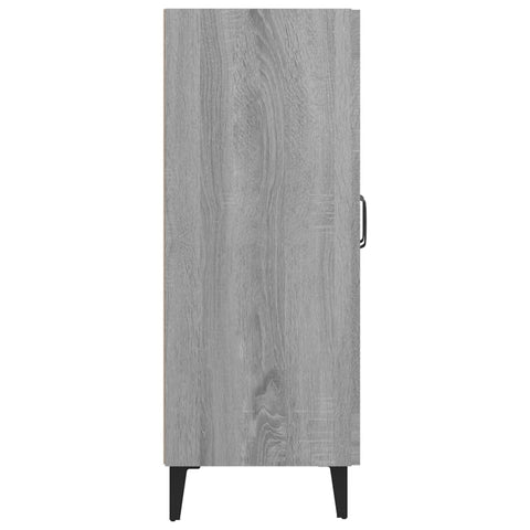 vidaXL Sideboard Grey Sonoma 69.5x34x90 cm Engineered Wood