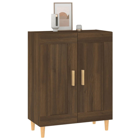 vidaXL Sideboard Brown Oak 69.5x34x90 cm Engineered Wood