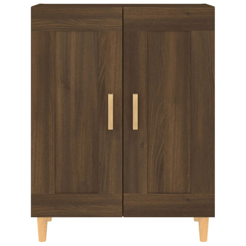 vidaXL Sideboard Brown Oak 69.5x34x90 cm Engineered Wood