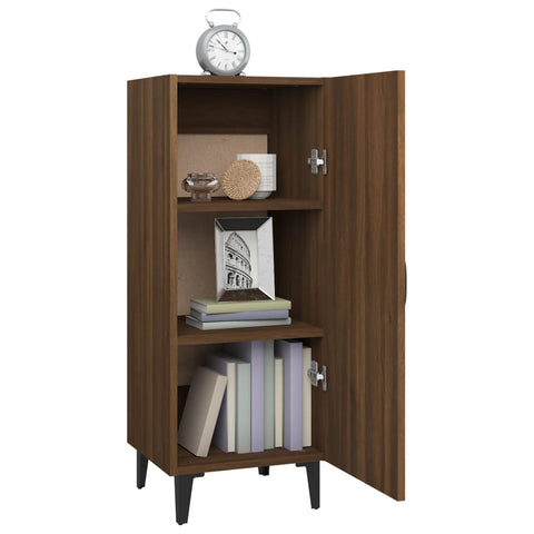 vidaXL Sideboard Brown Oak 34.5x34x90 cm Engineered Wood