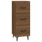 vidaXL Sideboard Brown oak 34.5x34x90 cm Engineered Wood