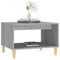 vidaXL Coffee Table Grey Sonoma 60x50x40 cm Engineered Wood