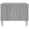 vidaXL Coffee Table Grey Sonoma 60x50x40 cm Engineered Wood