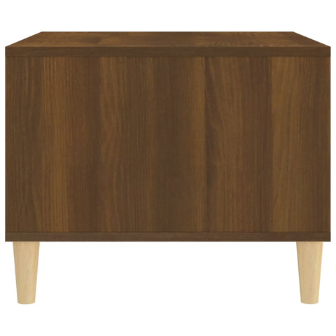vidaXL Coffee Table Brown Oak 60x50x40 cm Engineered Wood