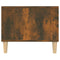 vidaXL Coffee Table Smoked Oak 102x50x40 cm Engineered Wood