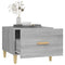 vidaXL Coffee Table Grey Sonoma 50x50x40 cm Engineered Wood