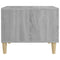 vidaXL Coffee Table Grey Sonoma 50x50x40 cm Engineered Wood