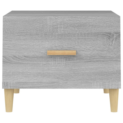 vidaXL Coffee Tables 2 pcs Grey Sonoma 50x50x40 cm Engineered Wood