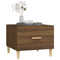 vidaXL Coffee Table Brown Oak 50x50x40 cm Engineered Wood