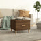 vidaXL Coffee Table Brown Oak 50x50x40 cm Engineered Wood