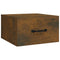 vidaXL Wall-mounted Bedside Cabinets 2 pcs Smoked Oak 35x35x20 cm