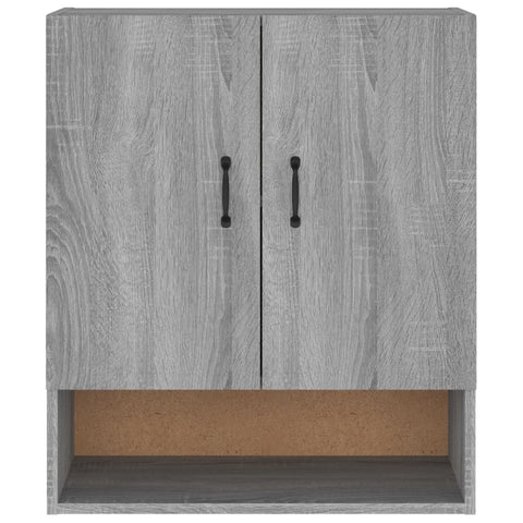 vidaXL Wall Cabinet Grey Sonoma 60x31x70 cm Engineered Wood