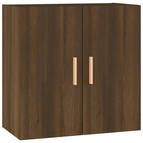 vidaXL Wall Cabinet Brown Oak 60x30x60 cm Engineered Wood