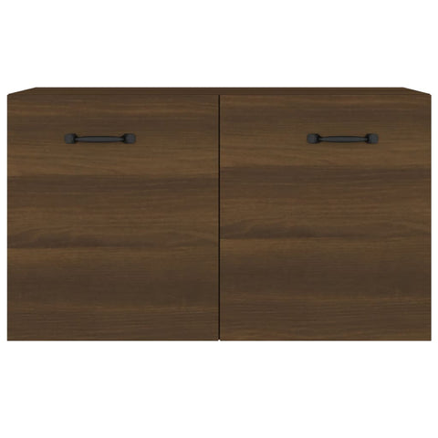 vidaXL Wall Cabinet Brown Oak 60x36.5x35 cm Engineered Wood